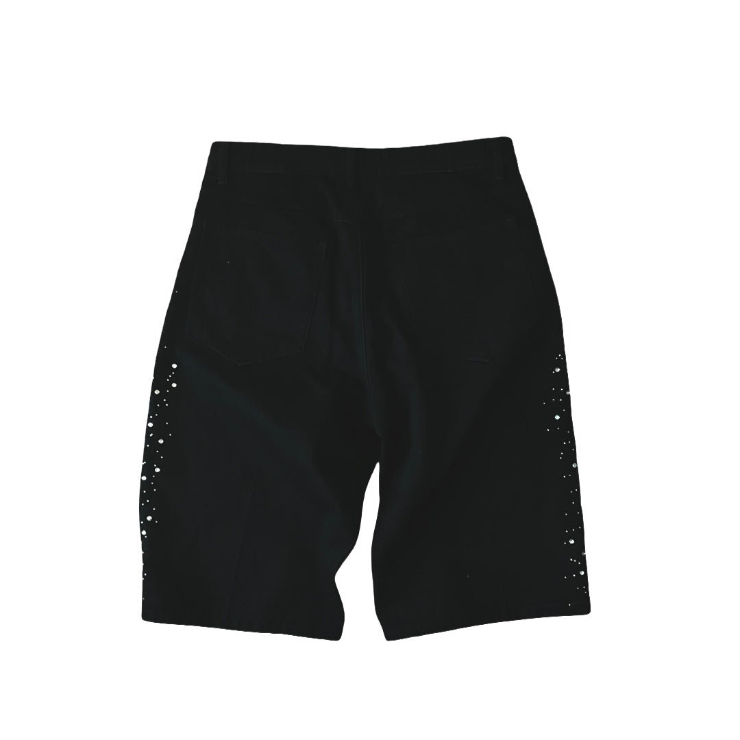 Rhinestone jorts