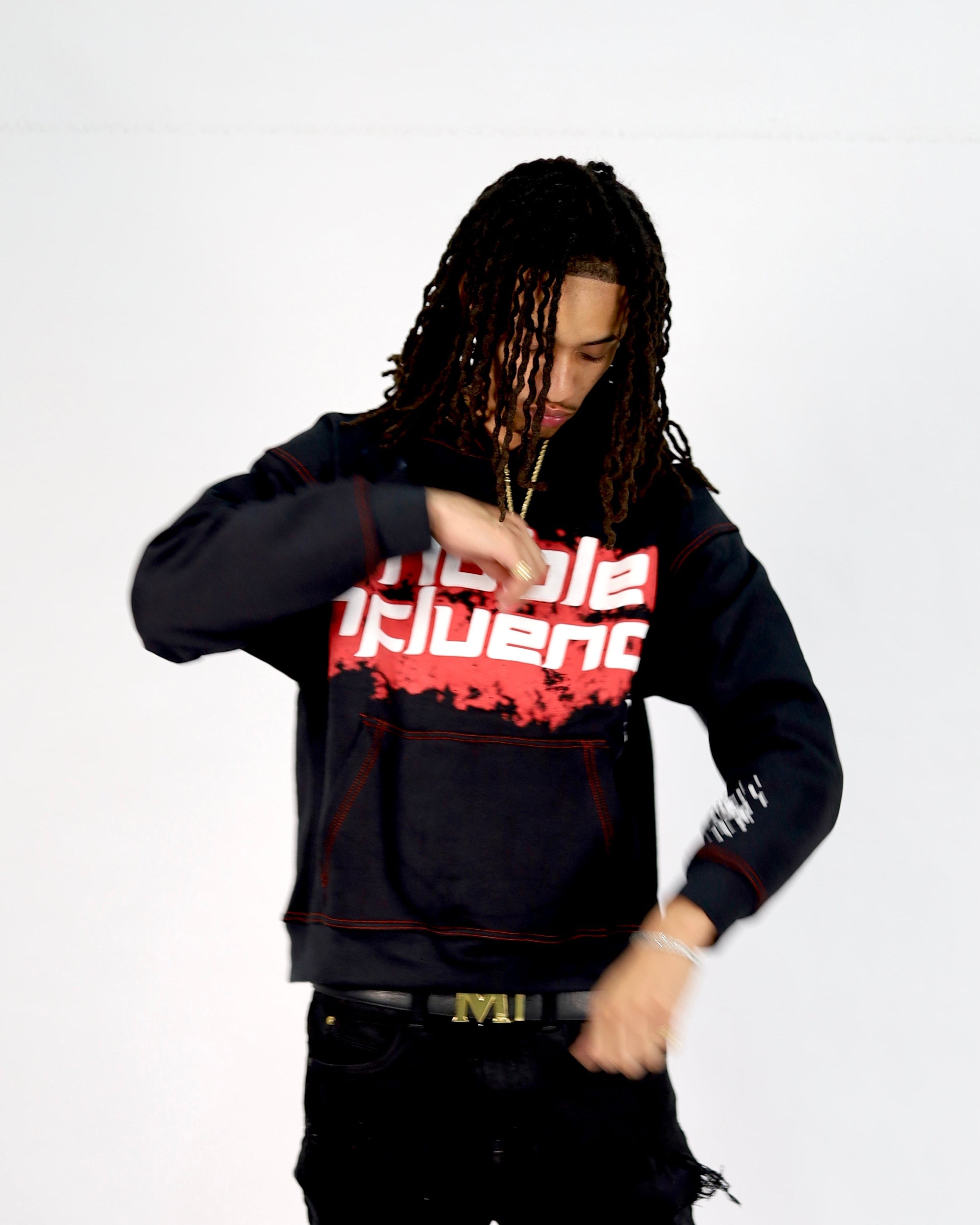 HOODIE - UNIQUE Red signature