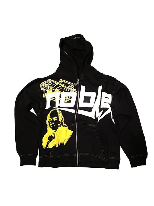 Yellow benjamin hoodie