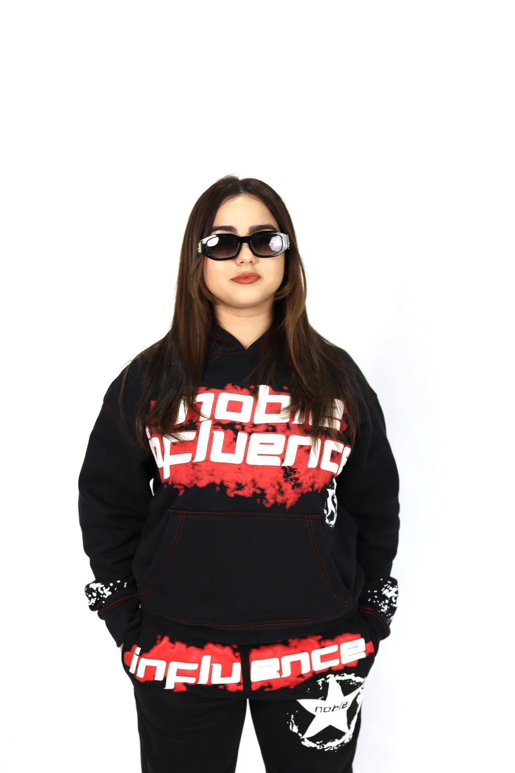 HOODIE - UNIQUE Red signature