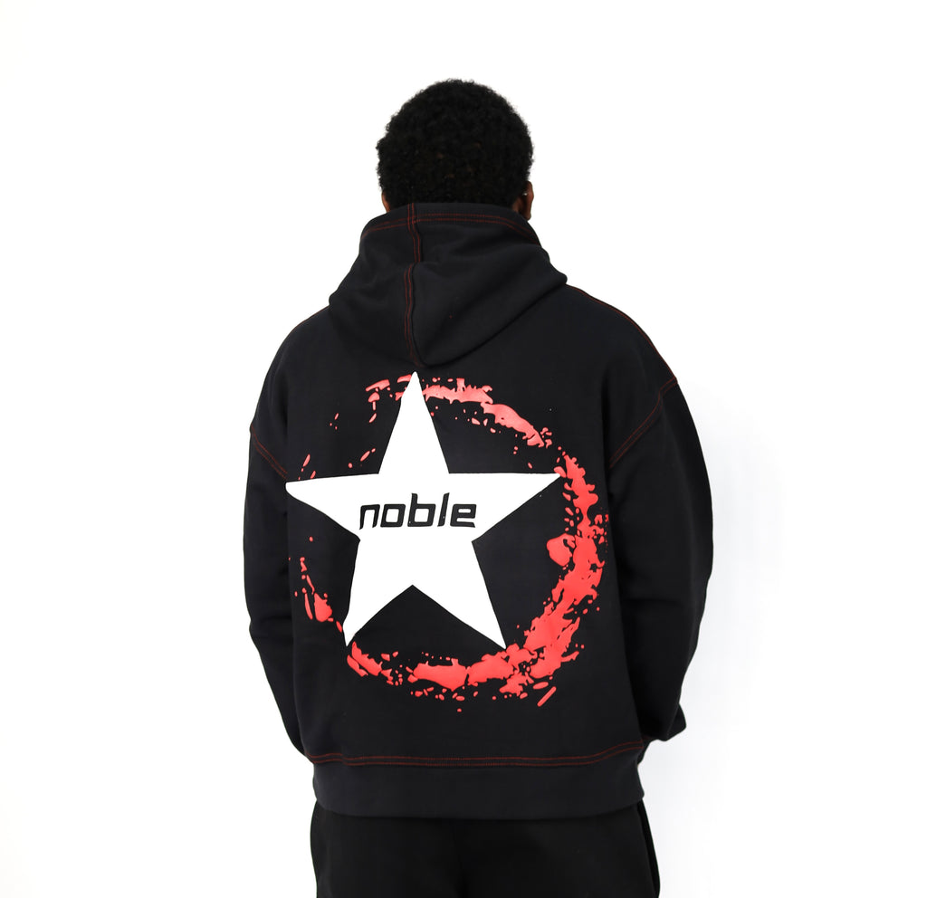 HOODIE - UNIQUE Red signature