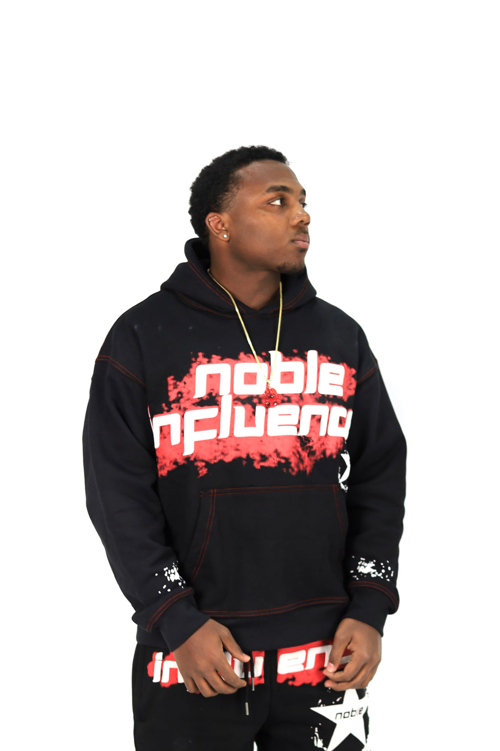 HOODIE - UNIQUE Red signature