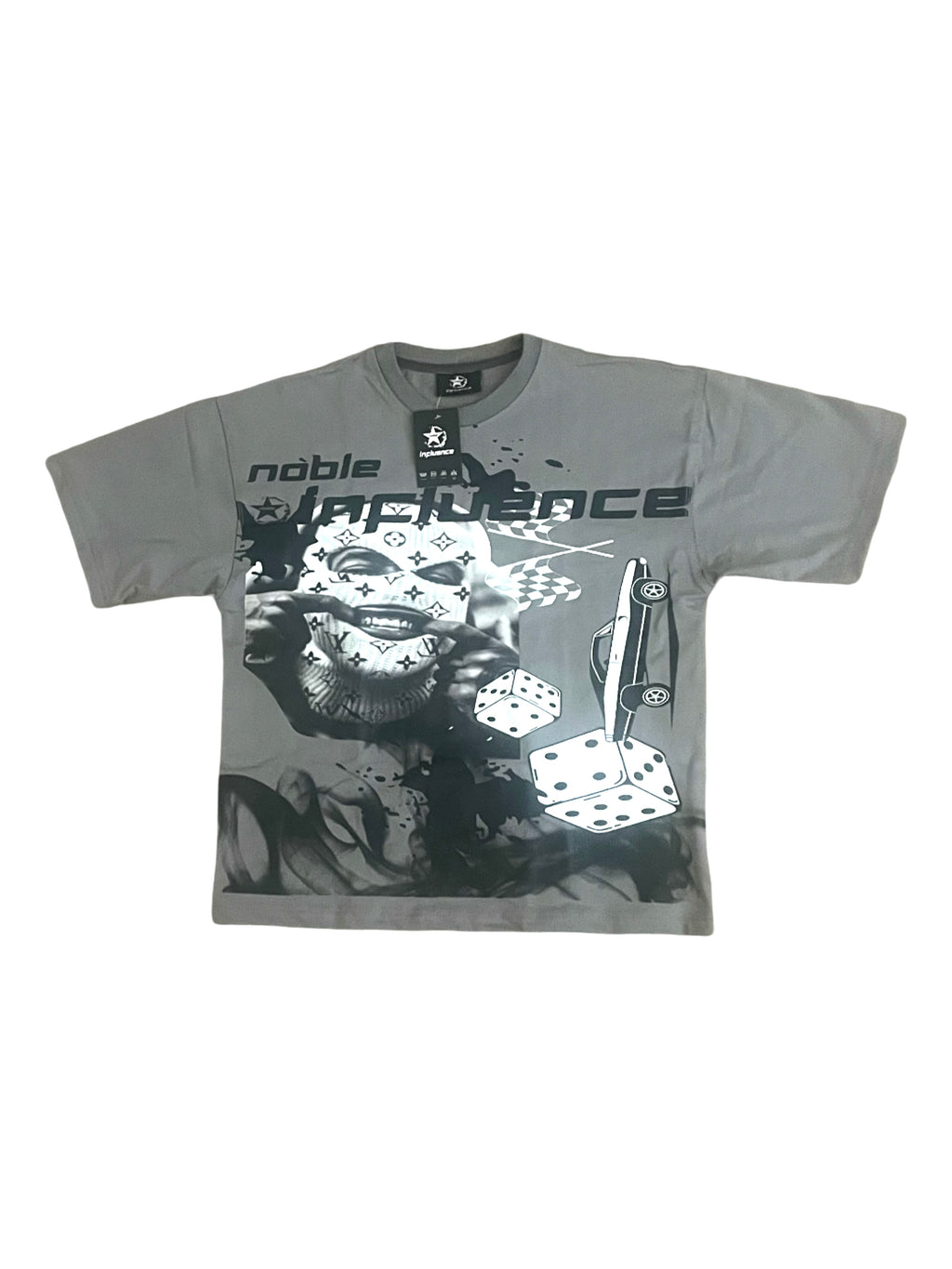 NOBLE Tee- Cool grey (9 left 🚨)