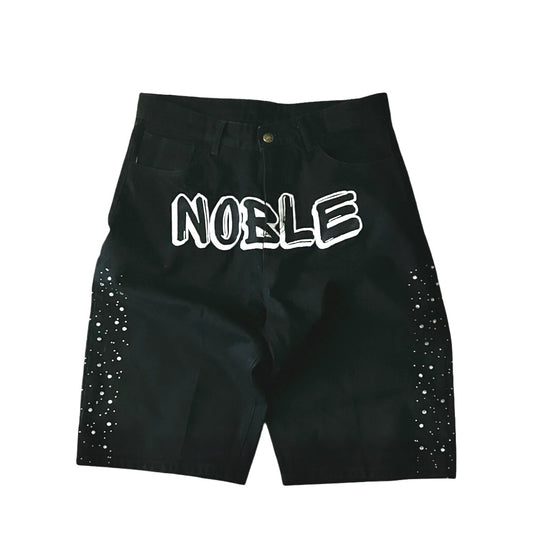 Rhinestone jorts