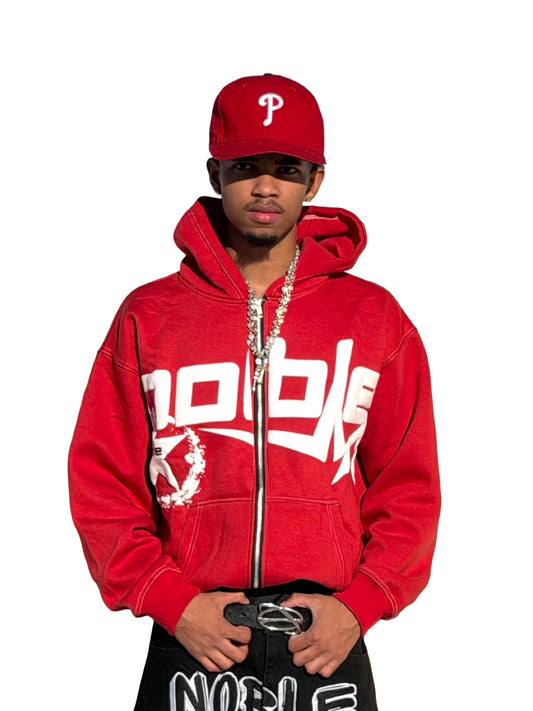 JACKET - Ferrari red